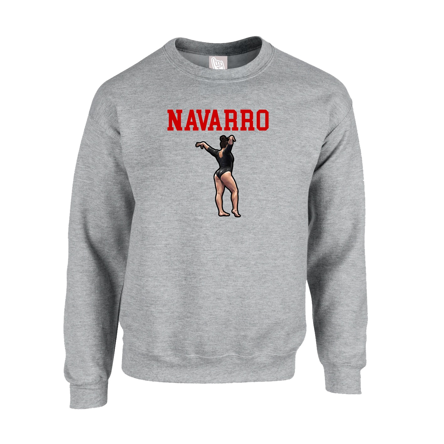Fleece Crew — Shirsey in Grey