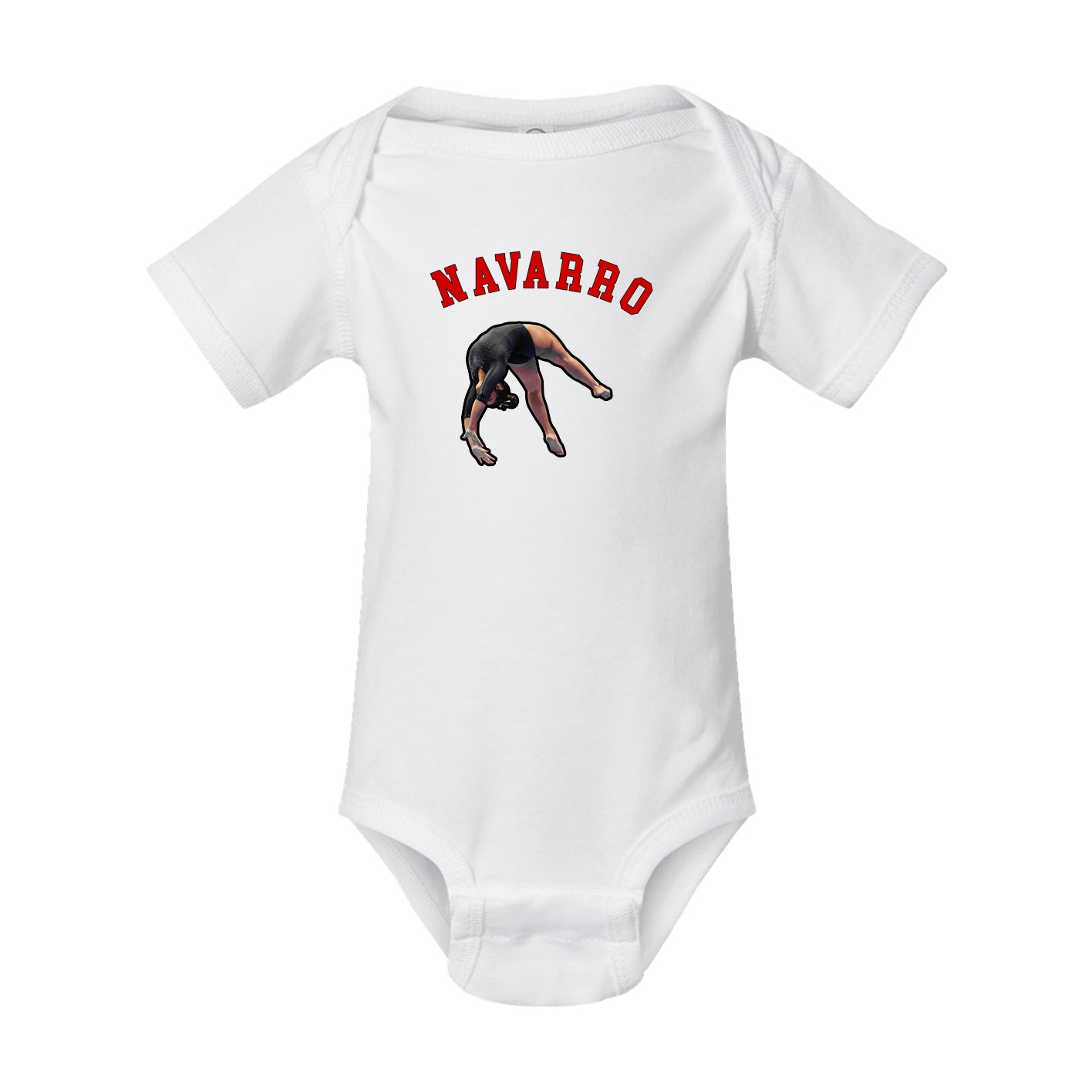 Baby Onesie — Shirsey Arch in White