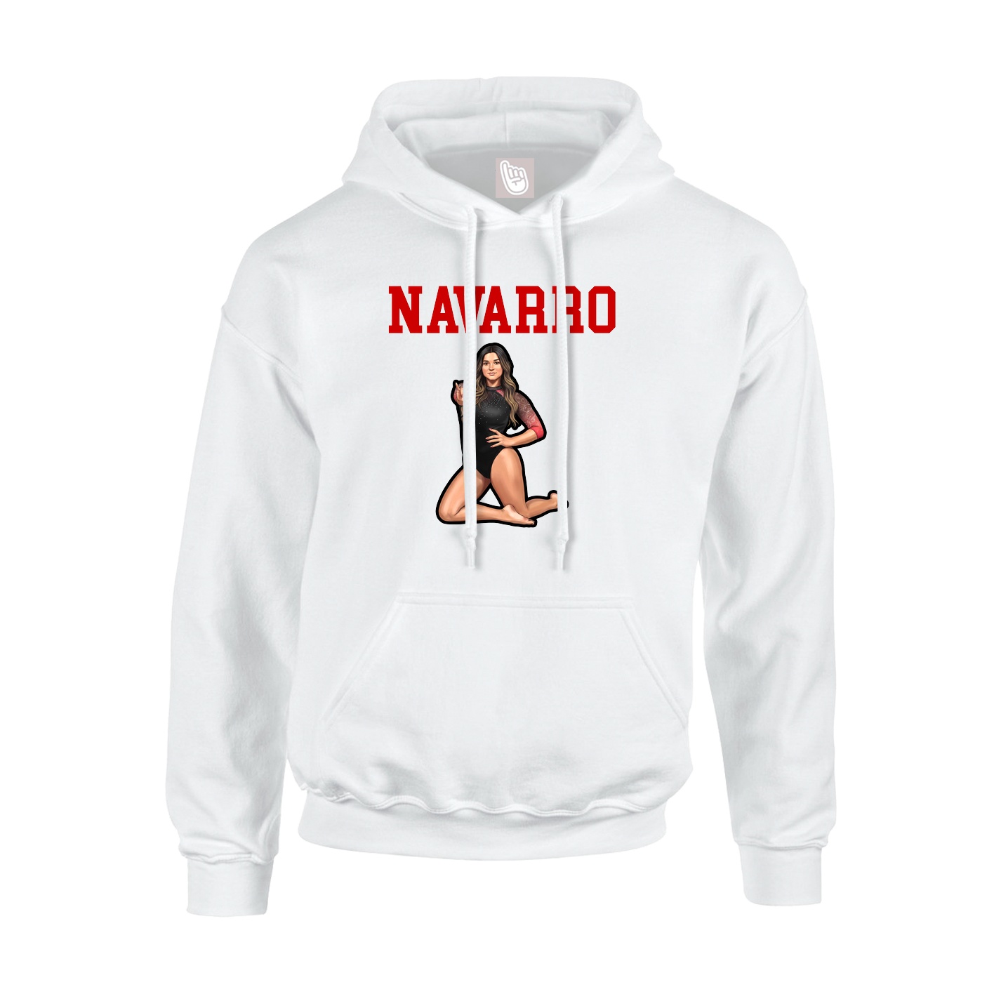 Hoodie — Shirsey in White