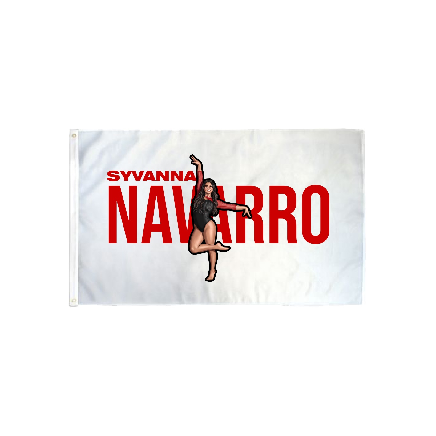 3x5 Flag — Player Name in Classic