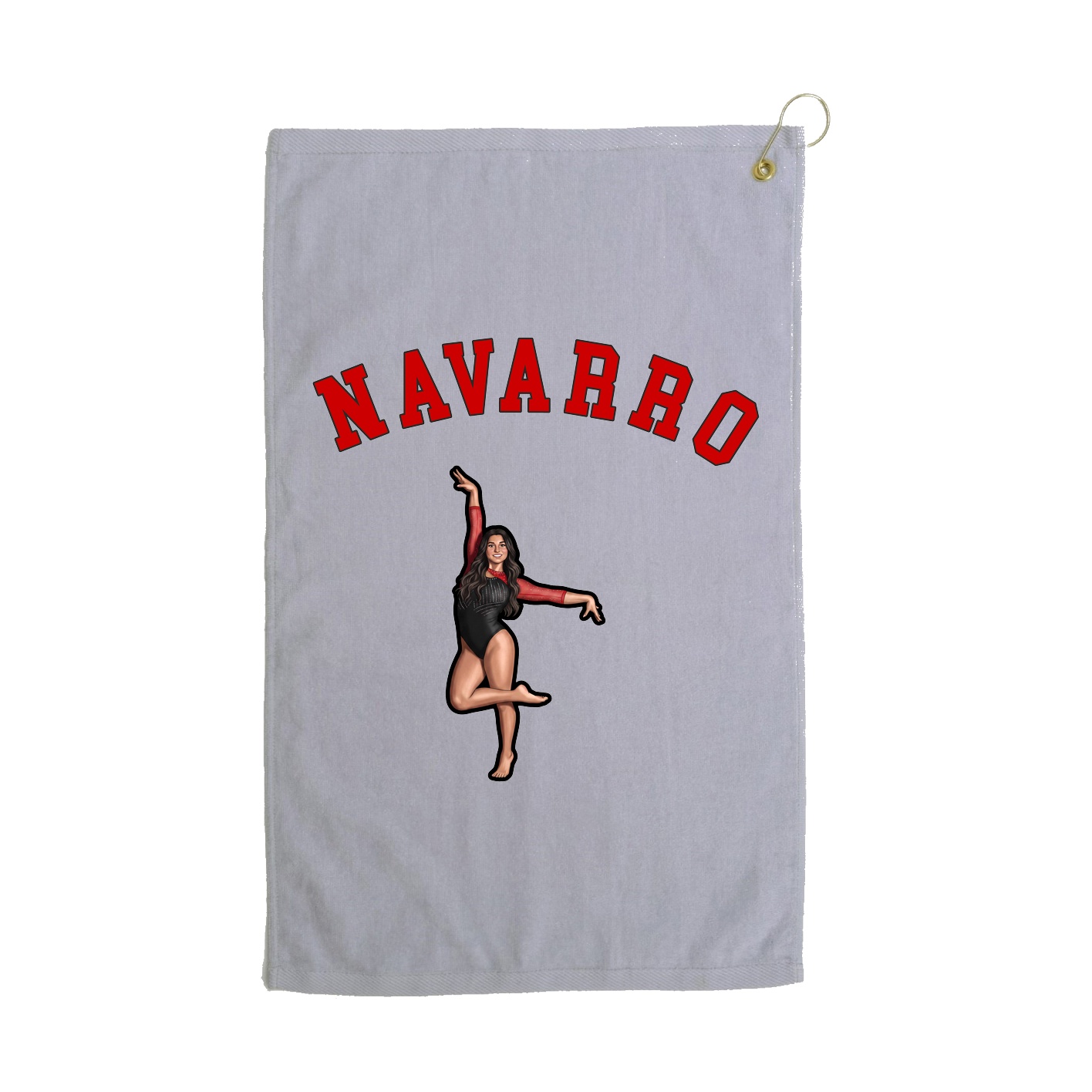 Golf Towel — Shirsey Arch in Grey