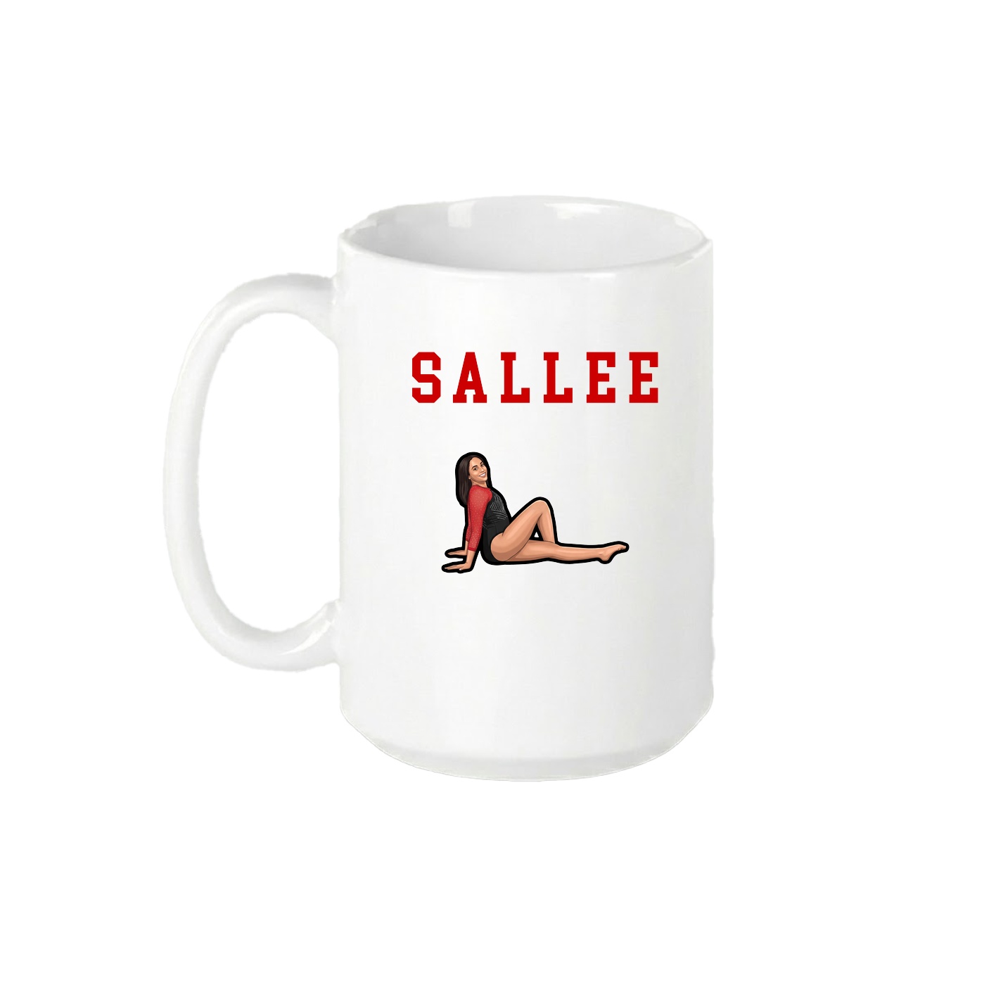 15oz Coffee Mug — Shirsey in White
