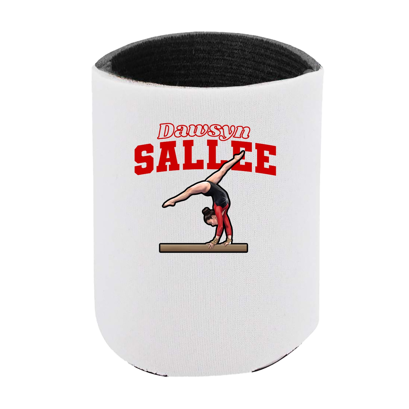 Can Holder — Name Arch in White