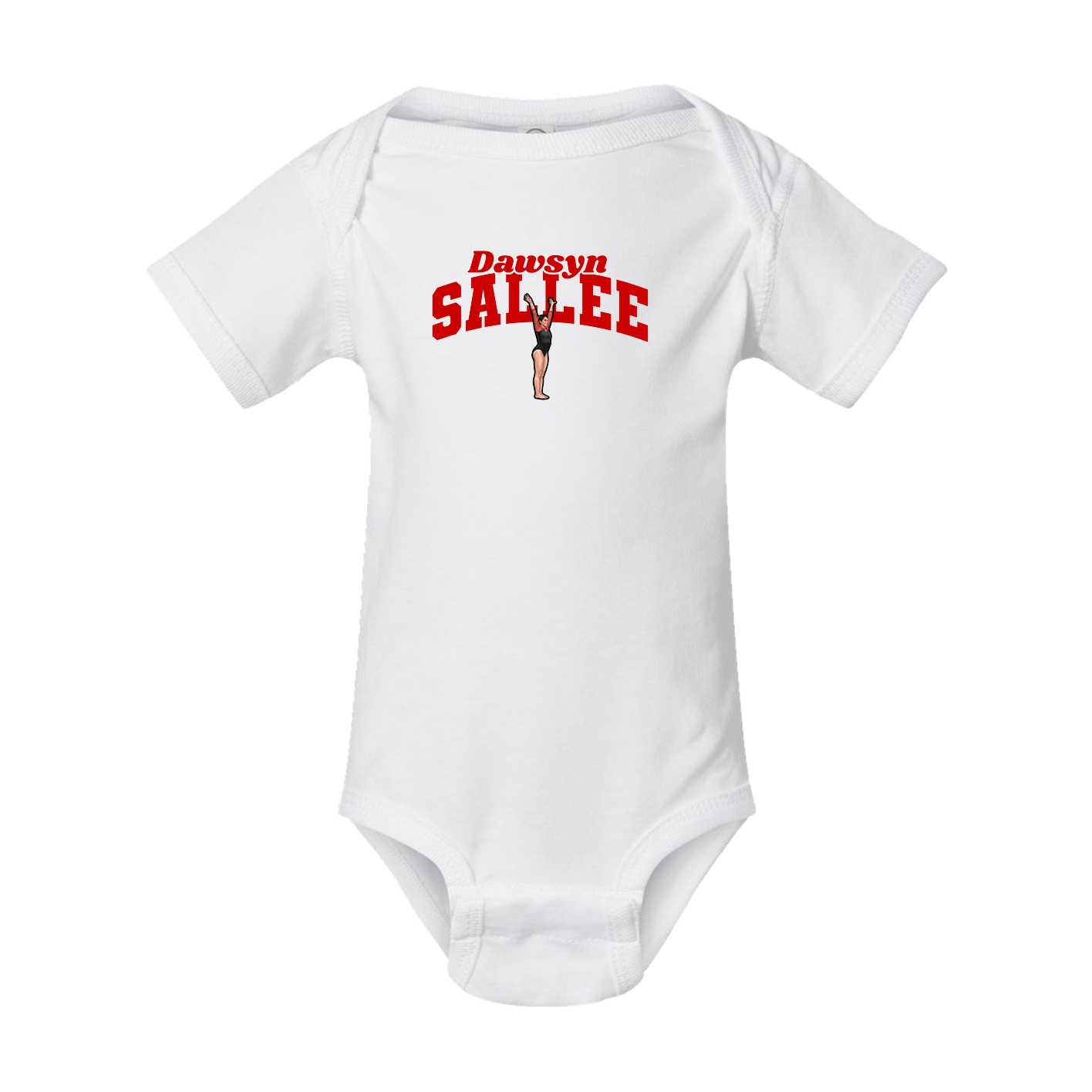 Baby Onesie — Signature Arch in White