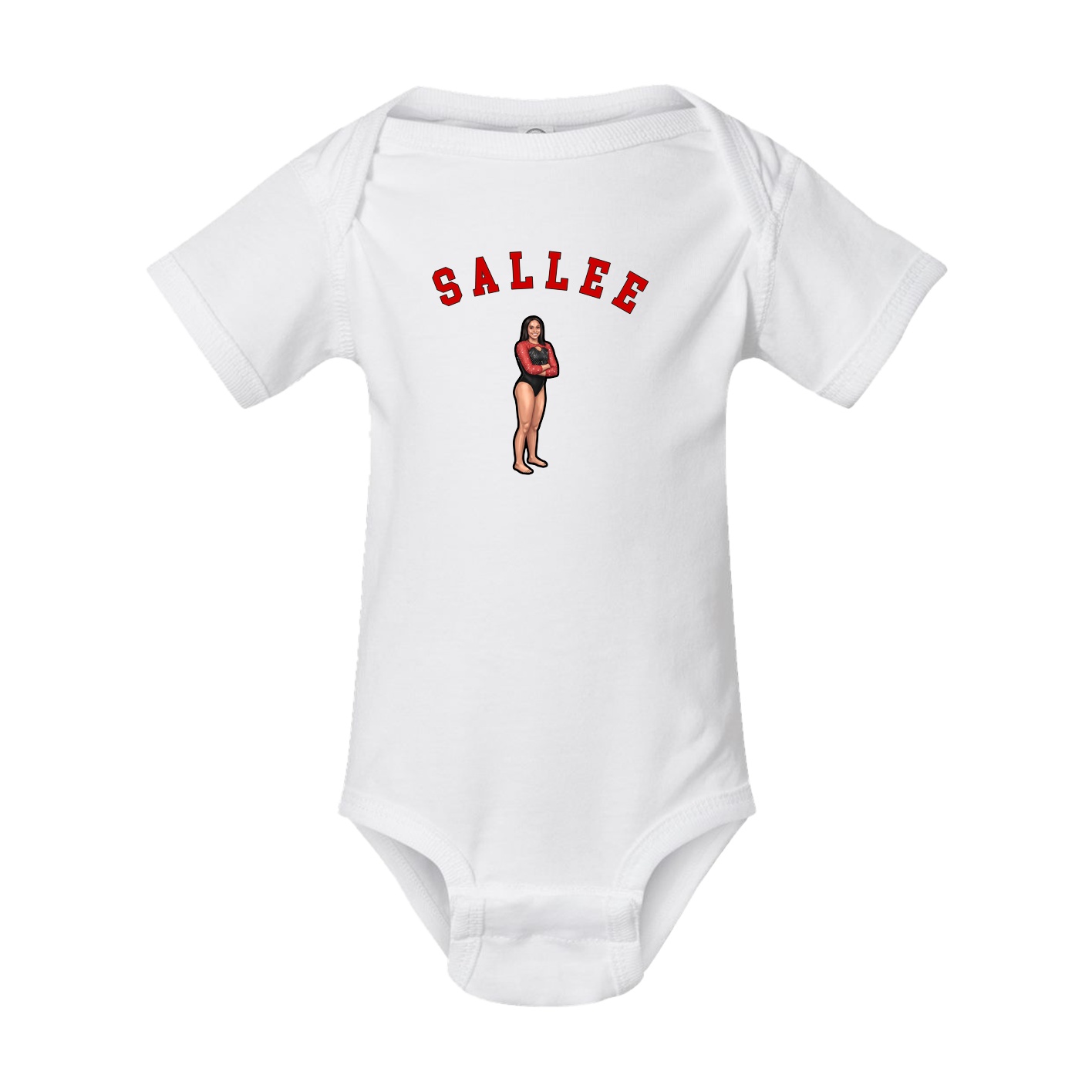 Baby Onesie — Shirsey Arch in White