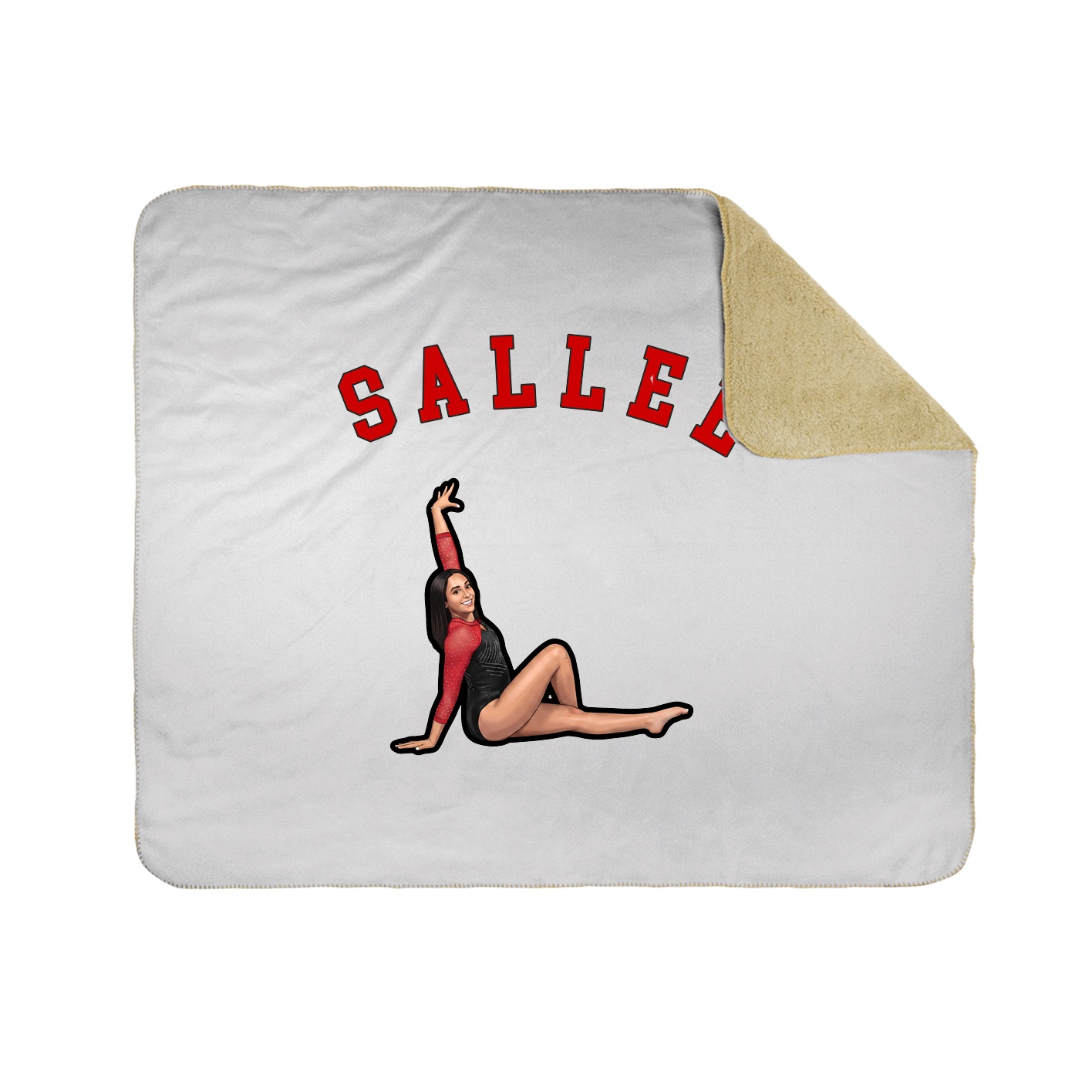 Throw Blanket — Shirsey Arch in White