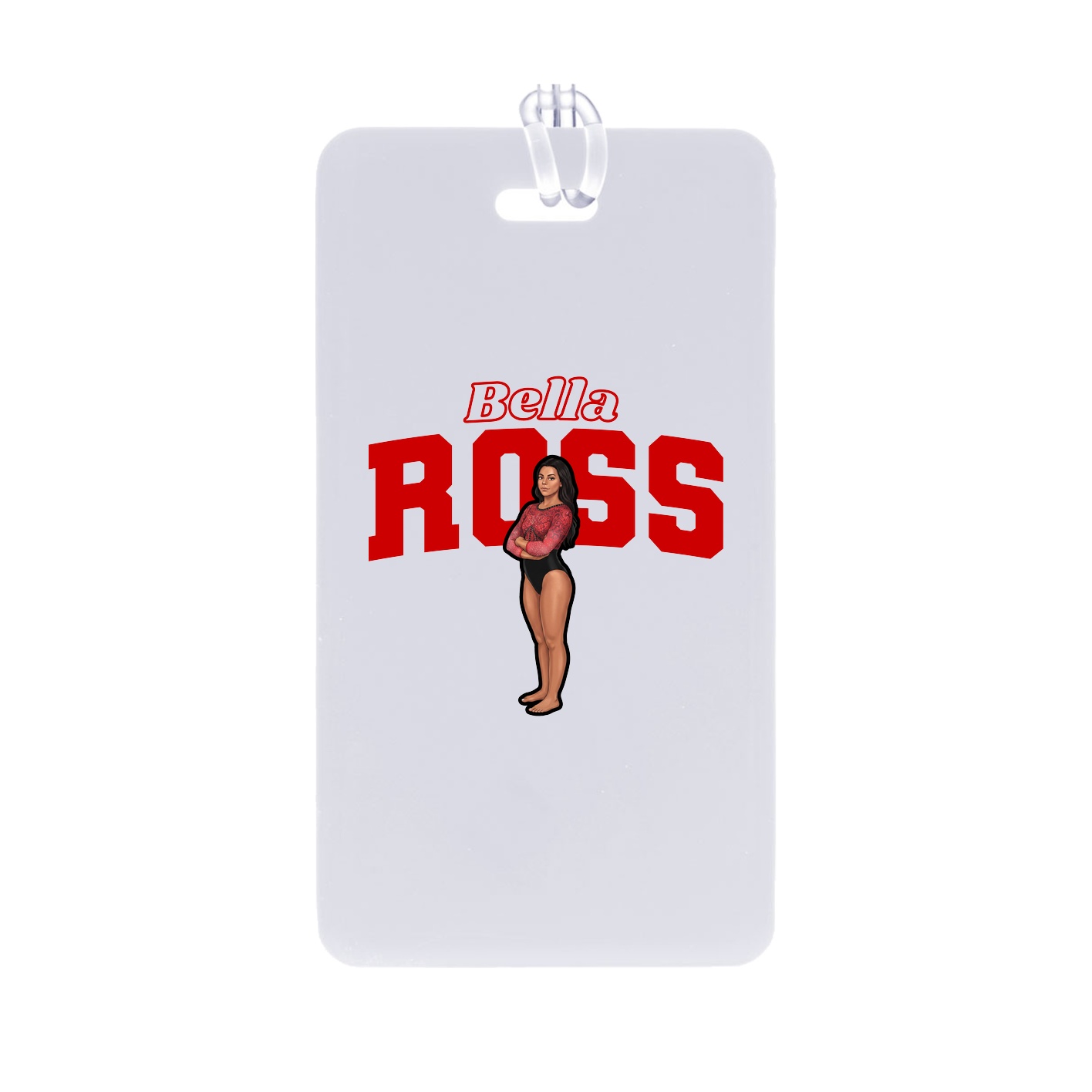 Bag Tag — Name Arch in Classic