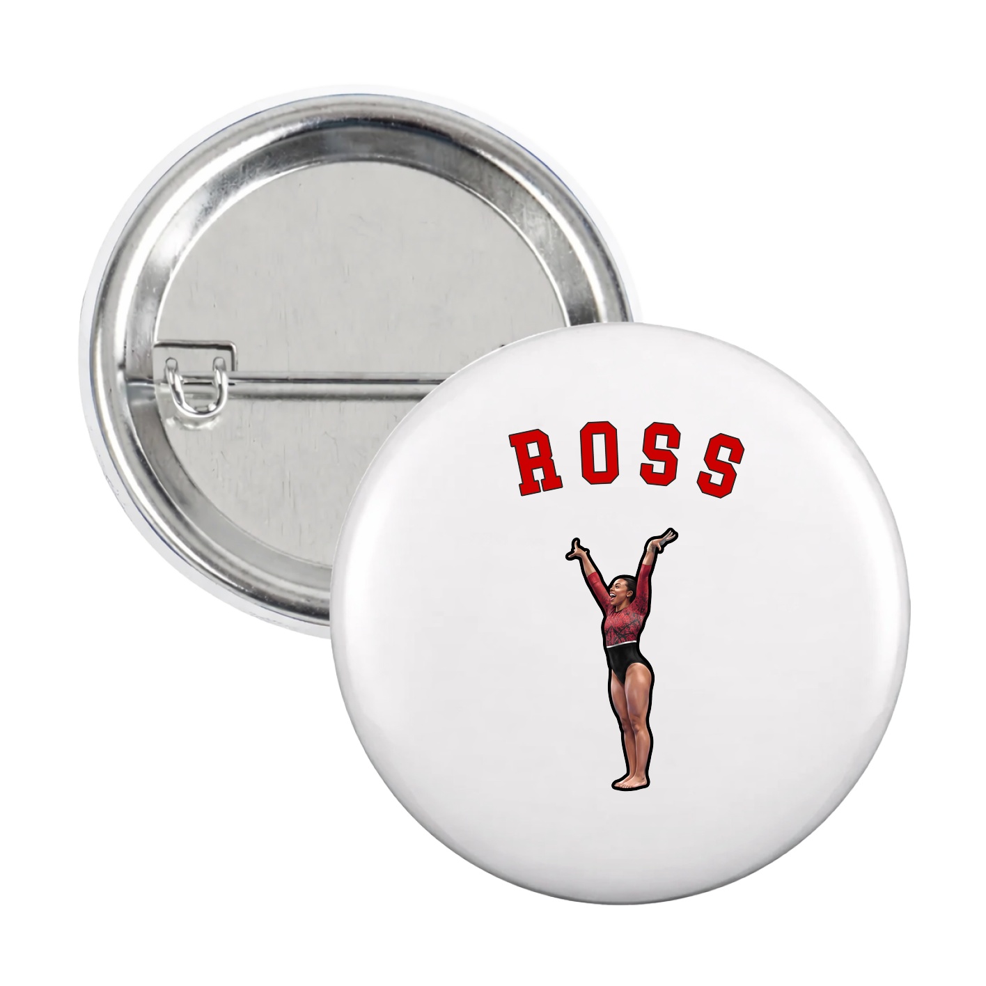 Game Day Button — Shirsey Arch in White