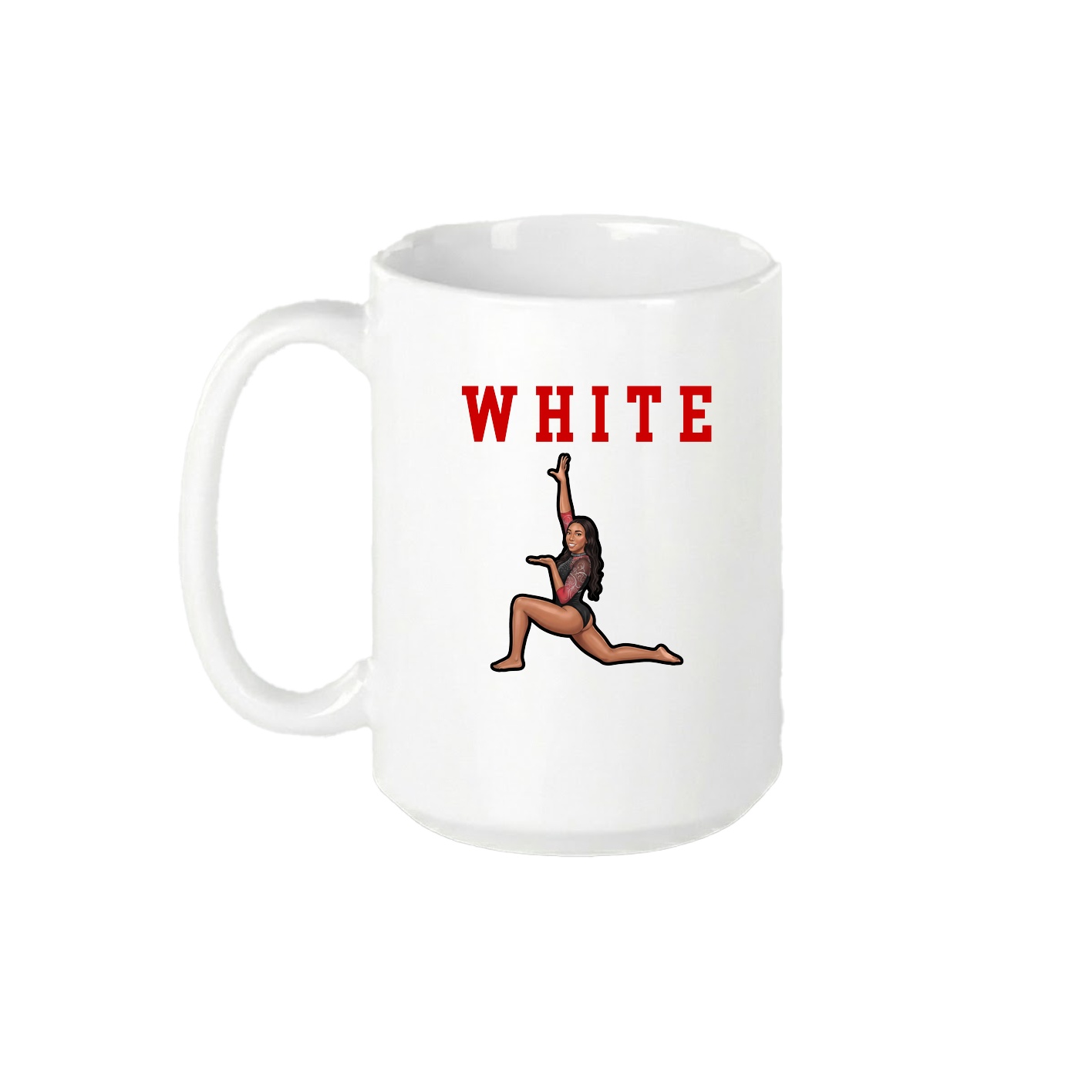 15oz Coffee Mug — Shirsey in White