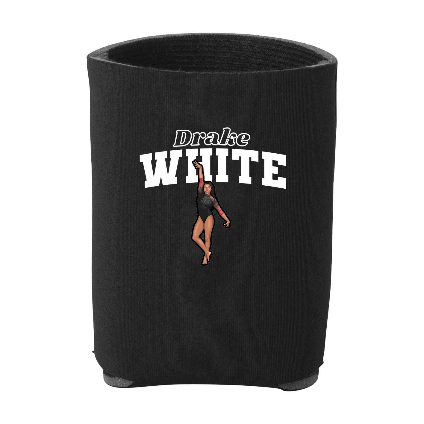 Can Holder — Name Arch in Black