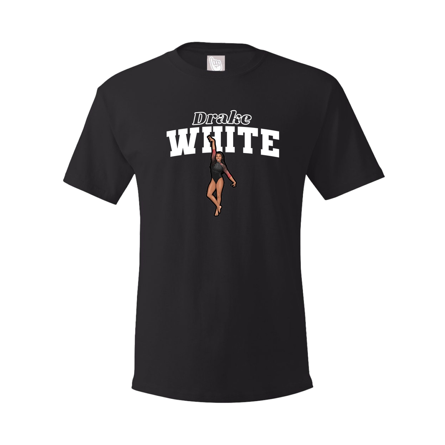 Youth Tee — Name Arch in Black