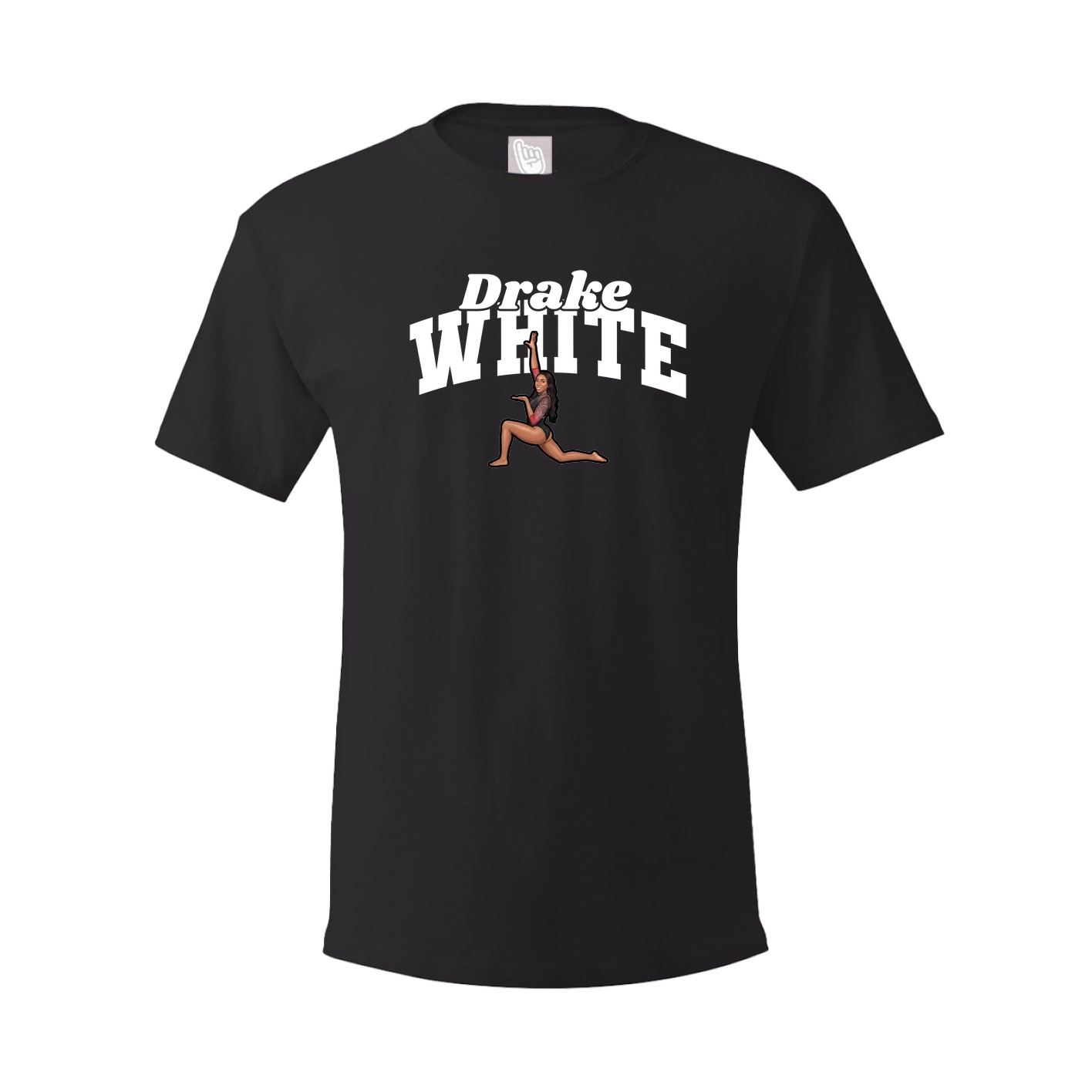 Youth Tee — Signature Arch in Black