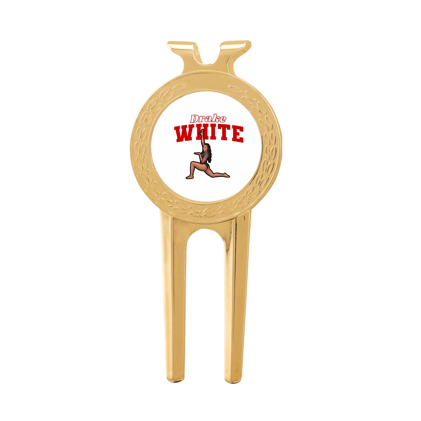 Divot Tool with Ball Marker — Name Arch in Classic