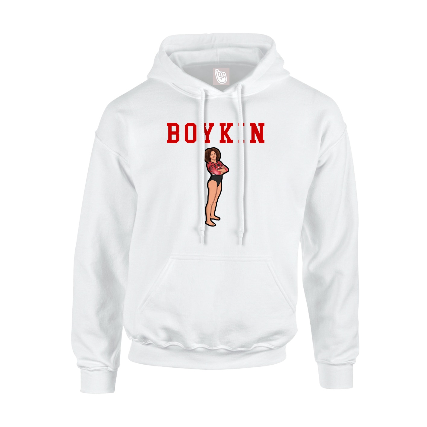 Youth Hoodie — Shirsey in White