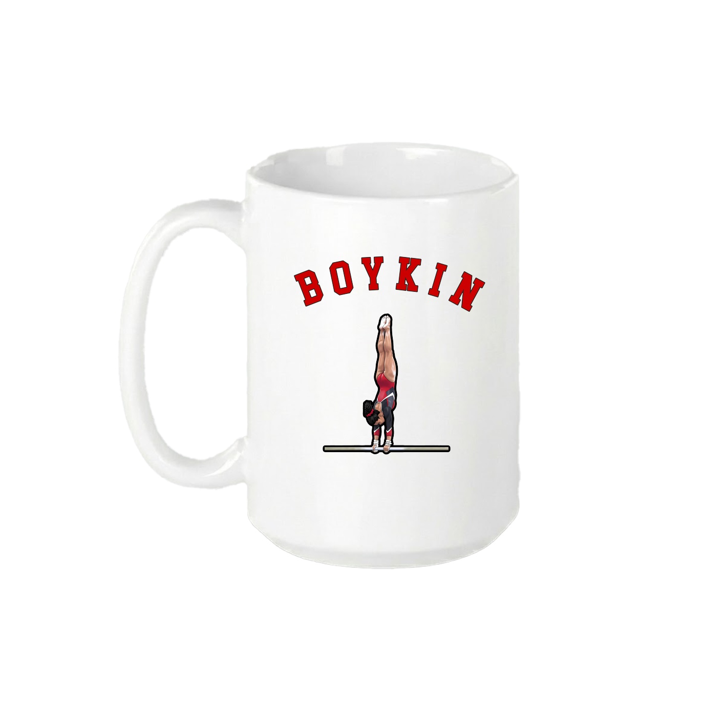 15oz Coffee Mug — Shirsey Arch in White