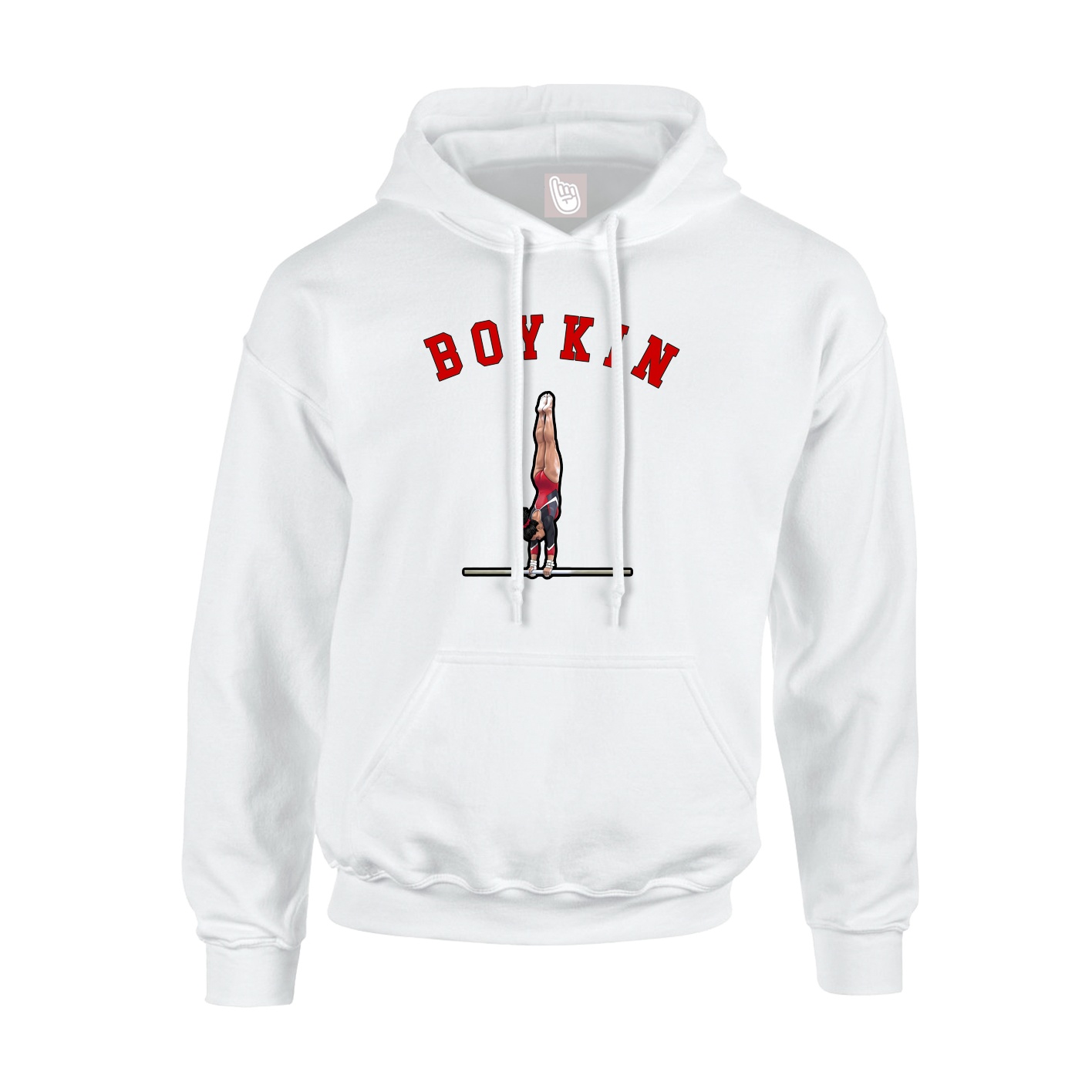 Hoodie — Shirsey Arch in White