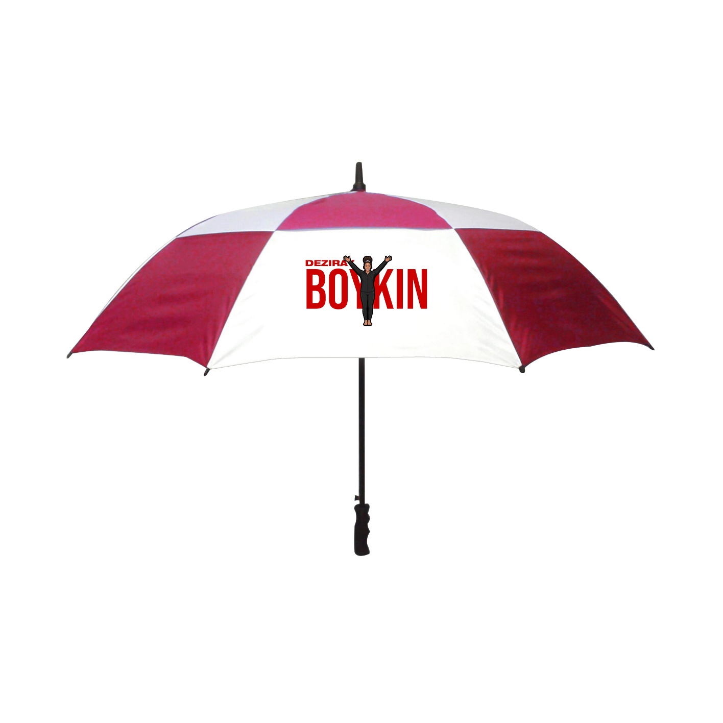 Golf Umbrella — Player Name in Red