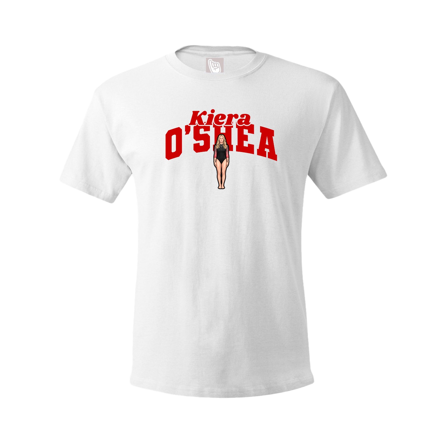 Youth Tee — Signature Arch in White