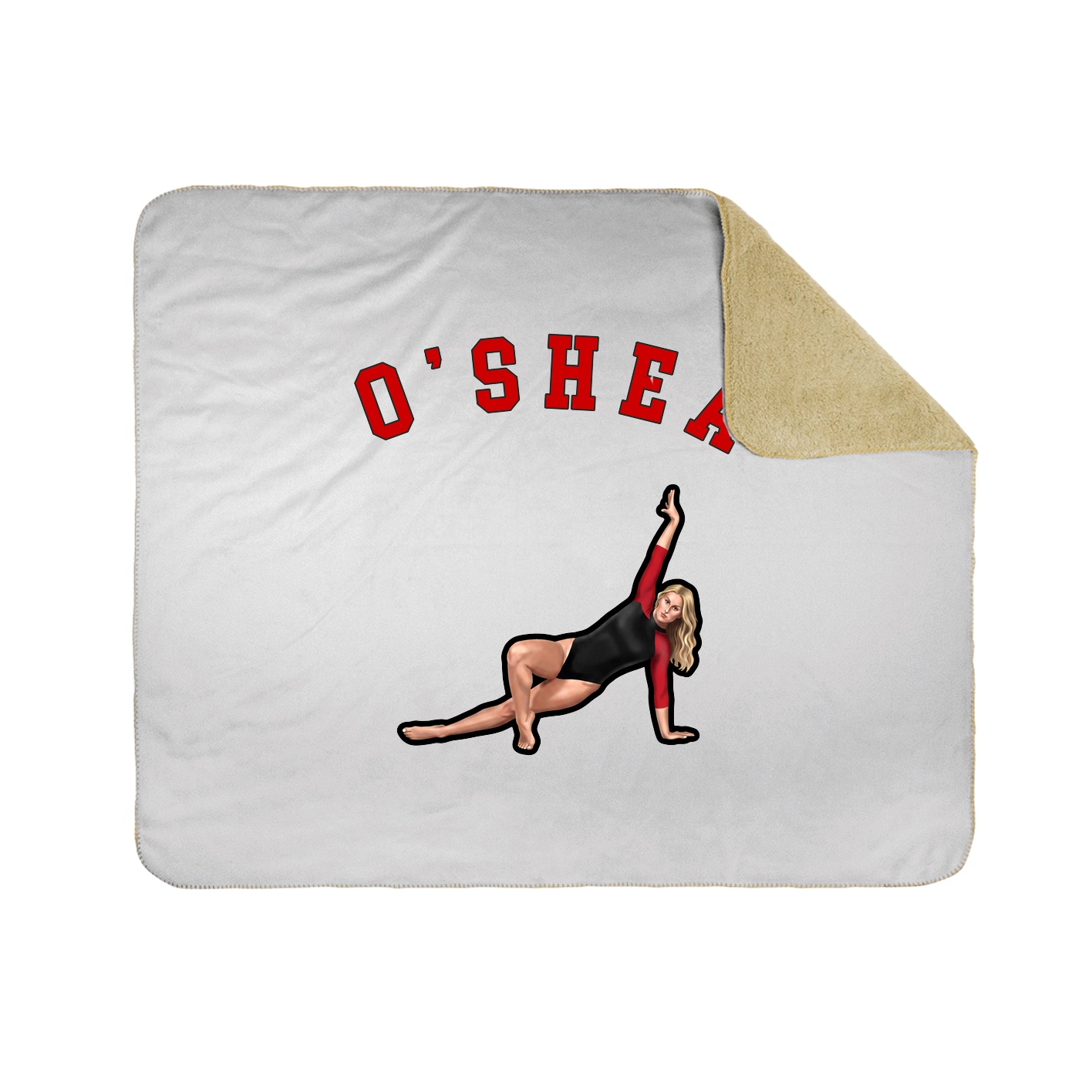 Throw Blanket — Shirsey Arch in White