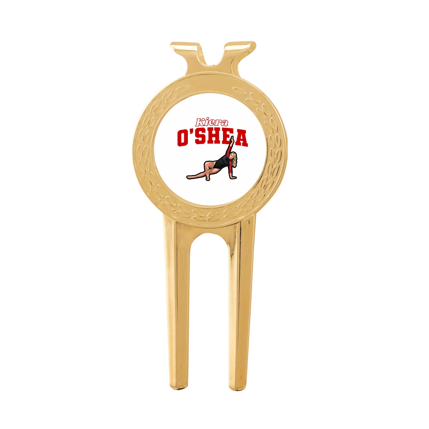Divot Tool with Ball Marker — Name Arch in Classic