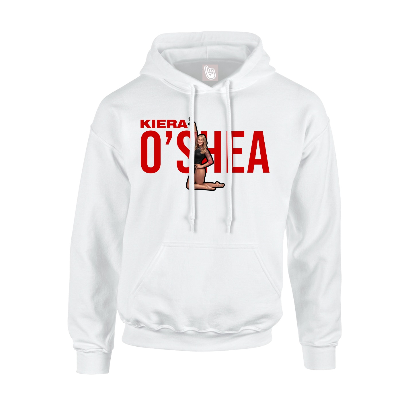 Hoodie — Player Name in White