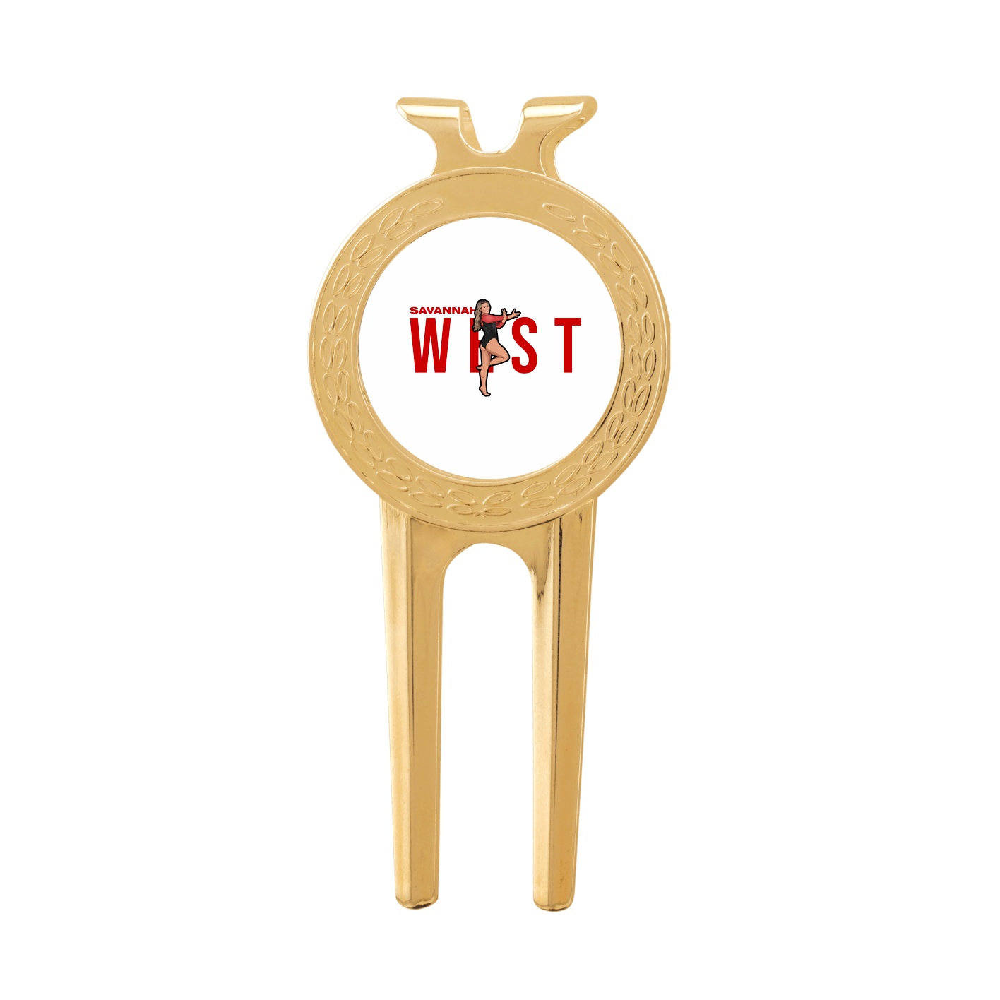 Divot Tool with Ball Marker — Player Name in Classic
