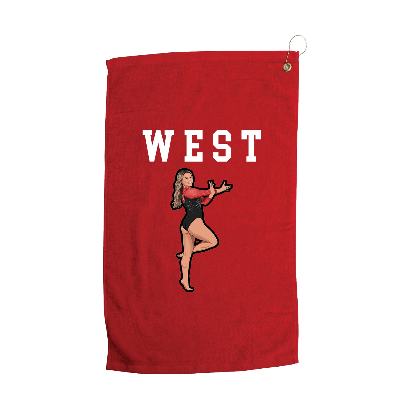 Golf Towel — Shirsey in Red
