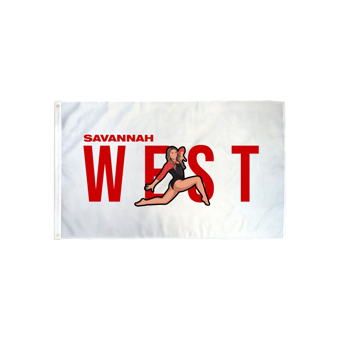 3x5 Flag — Player Name in Classic