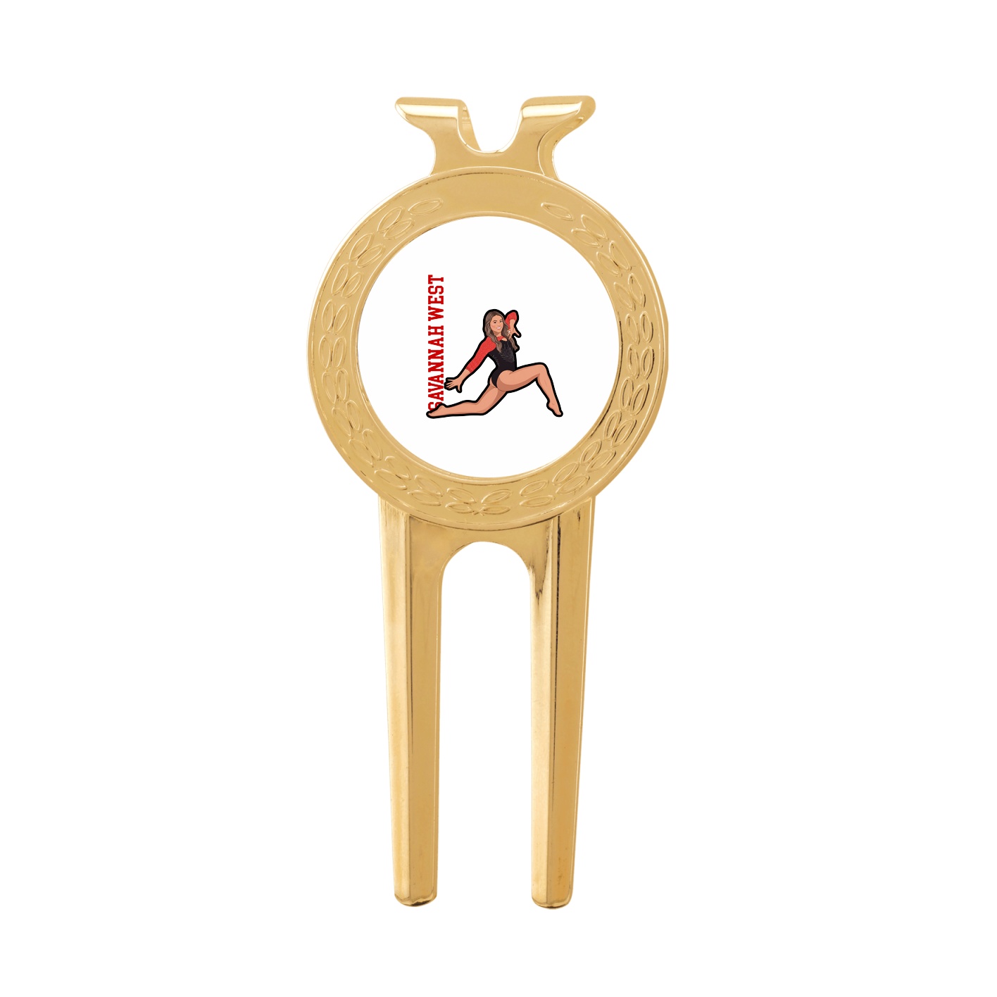 Divot Tool with Ball Marker — Name Vertical in Classic