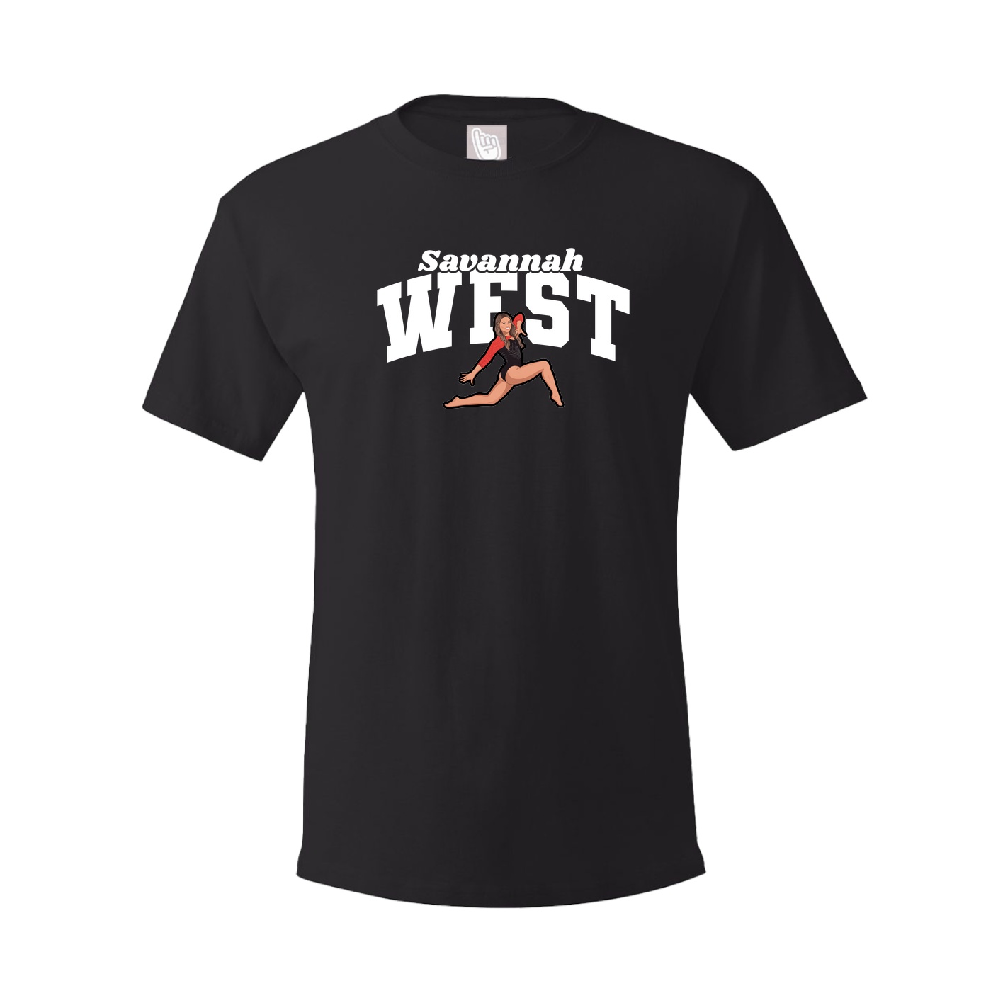 Tee — Signature Arch in Black