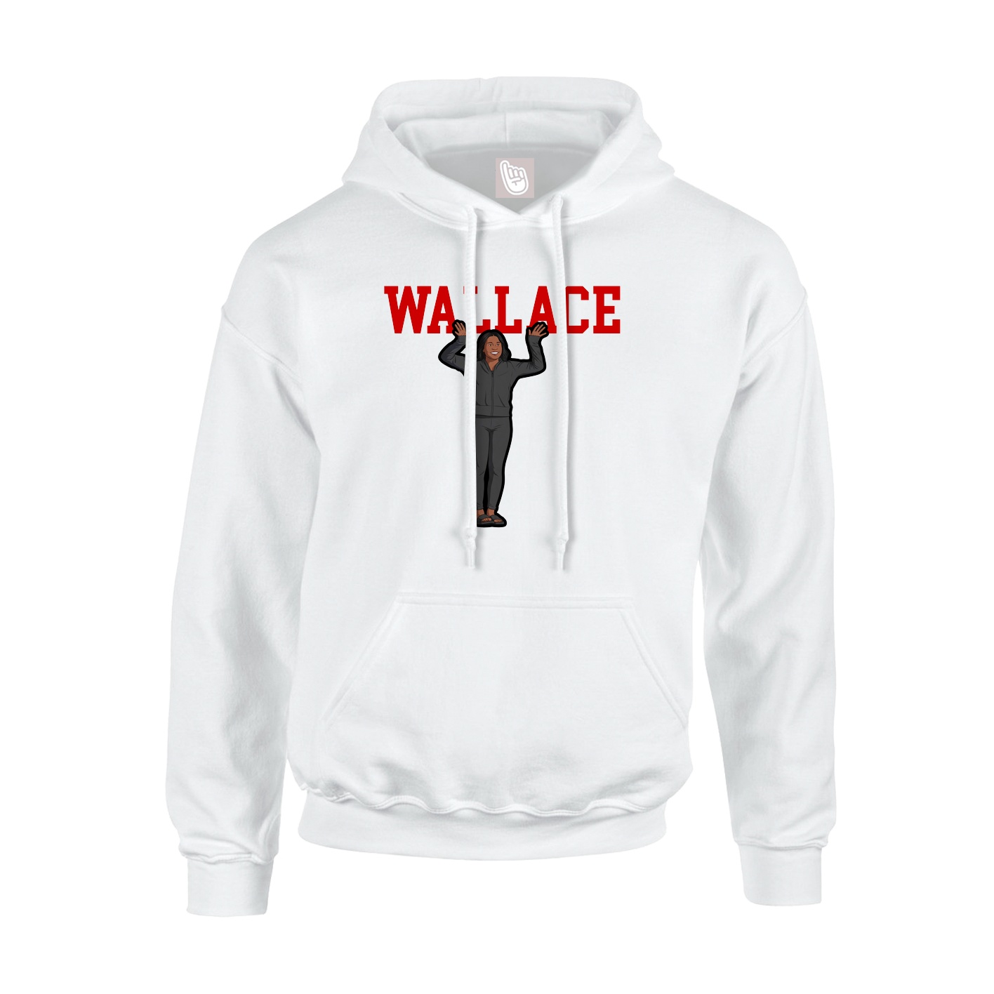 Youth Hoodie — Shirsey in White