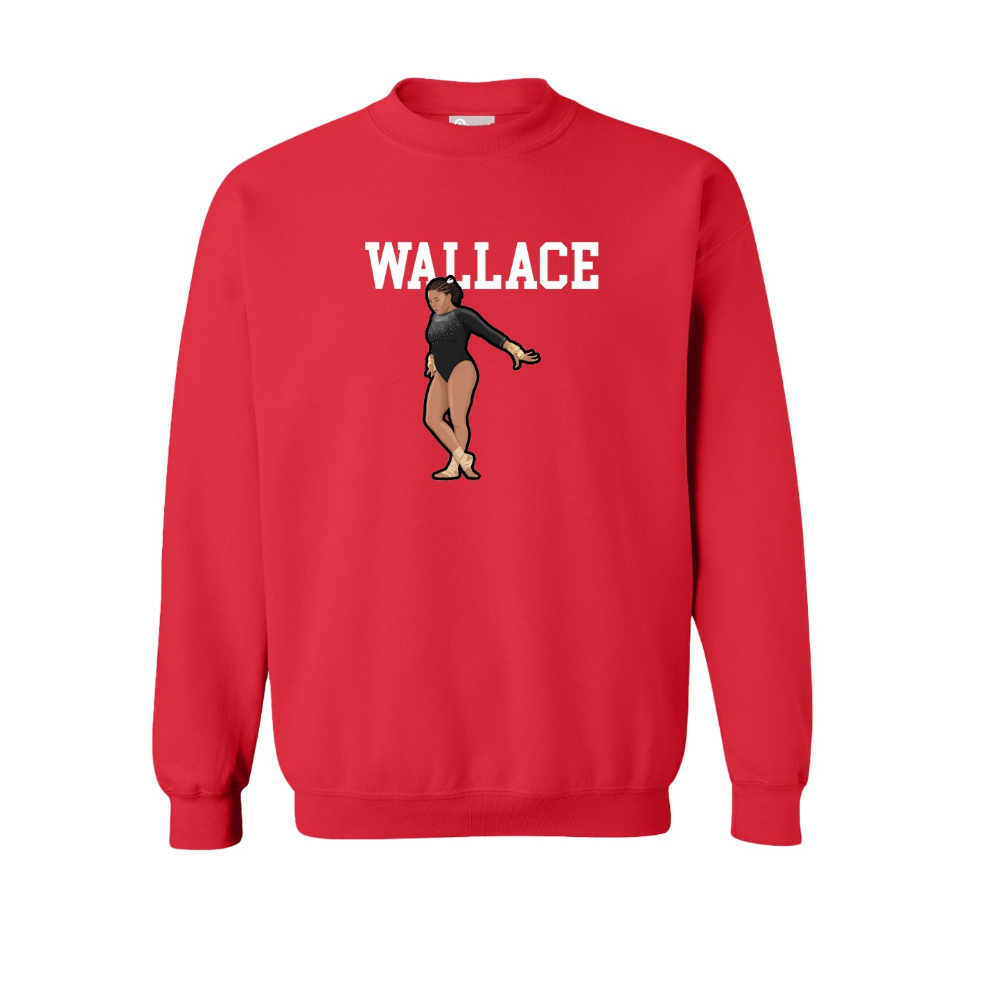 Fleece Crew — Shirsey in Red