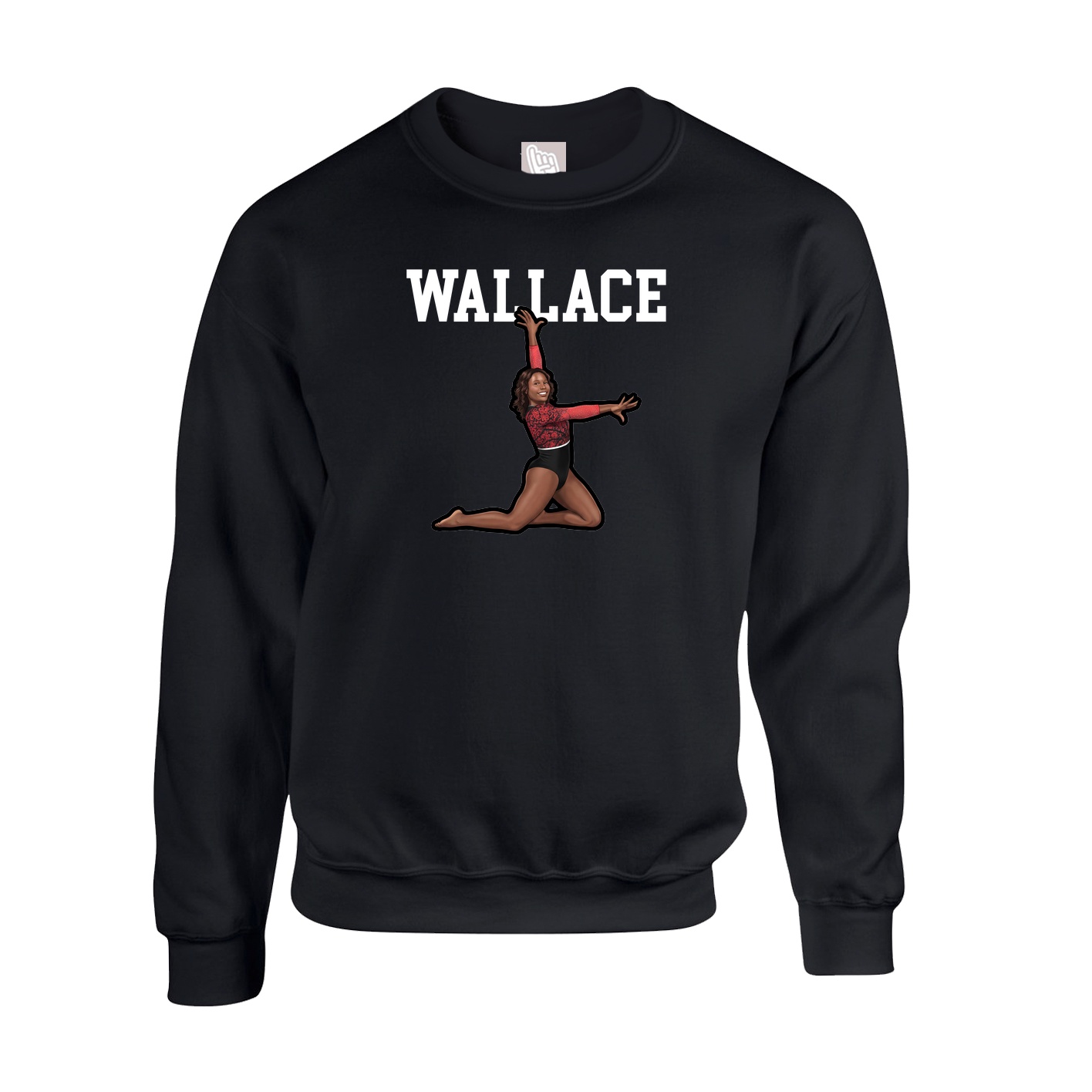 Fleece Crew — Shirsey in Black
