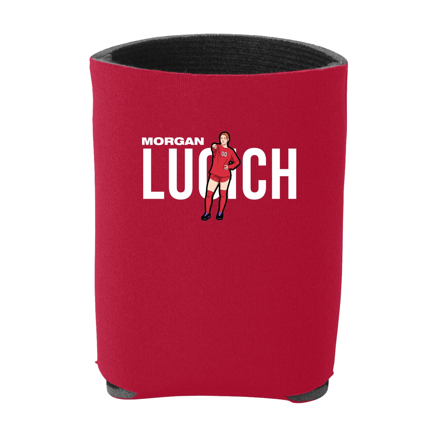 Can Holder — Player Name in Red