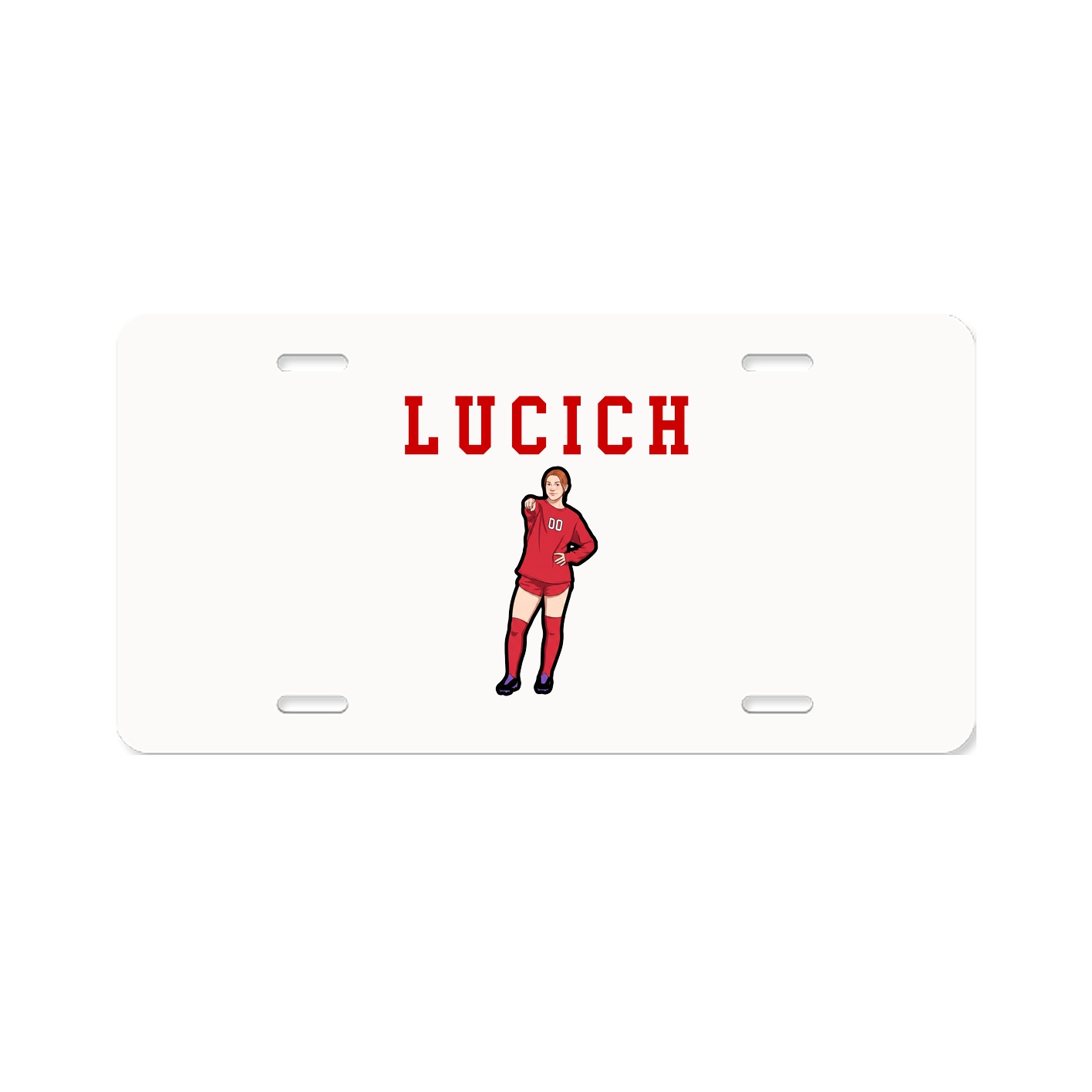 License Plate — Shirsey in Classic
