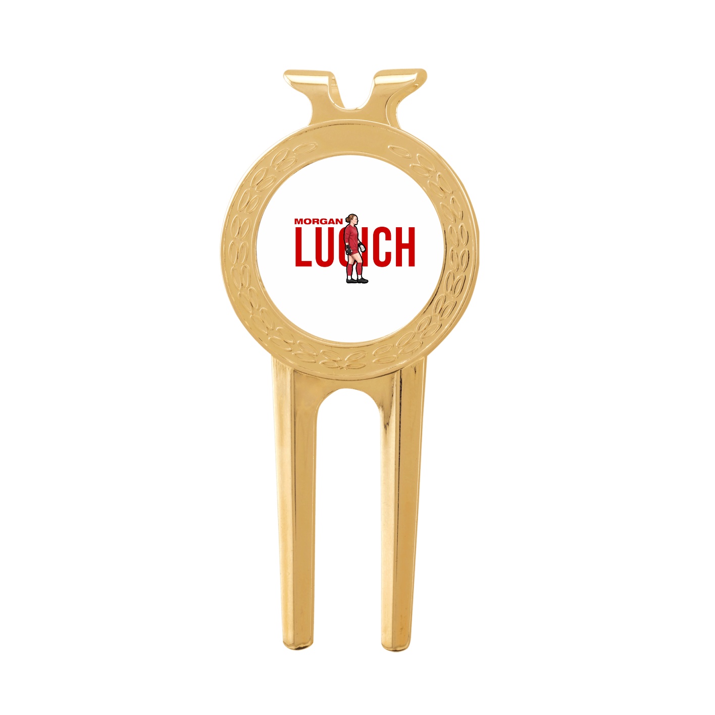Divot Tool with Ball Marker — Player Name in Classic