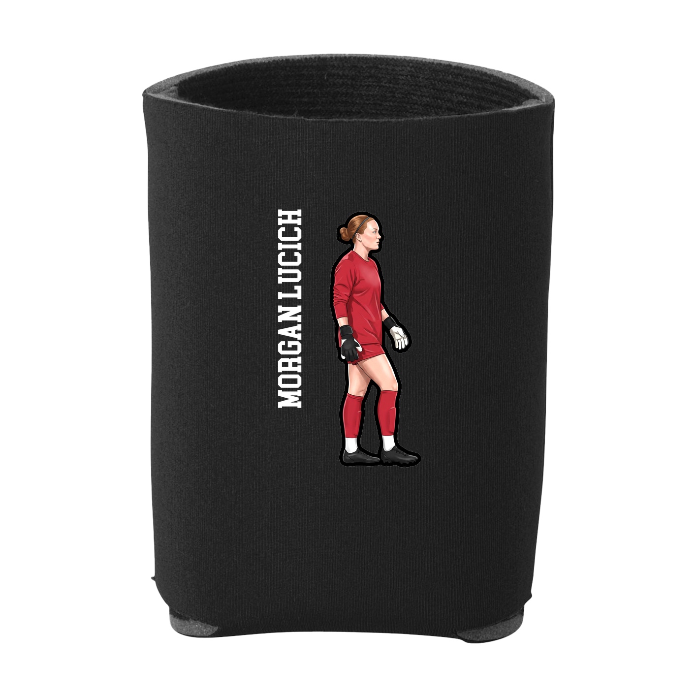 Can Holder — Name Vertical in Black