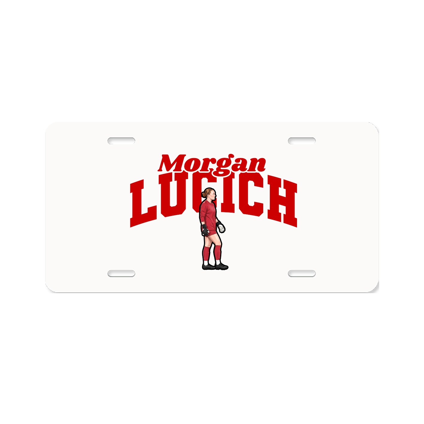 License Plate — Signature Arch in Classic