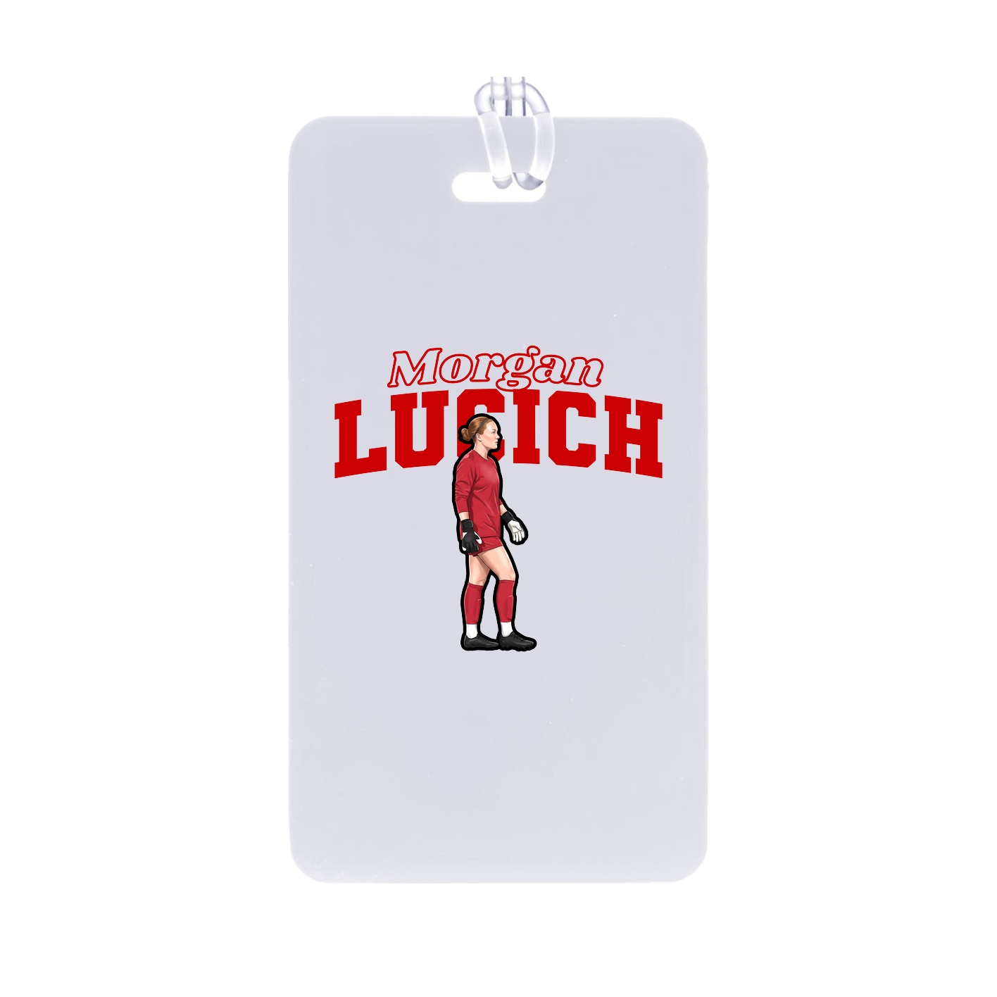 Bag Tag — Name Arch in Classic