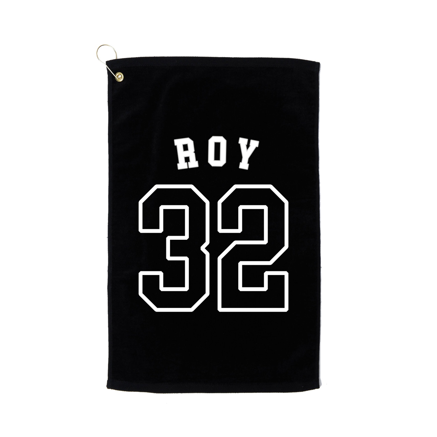 Golf Towel — Shirsey Arch in Black
