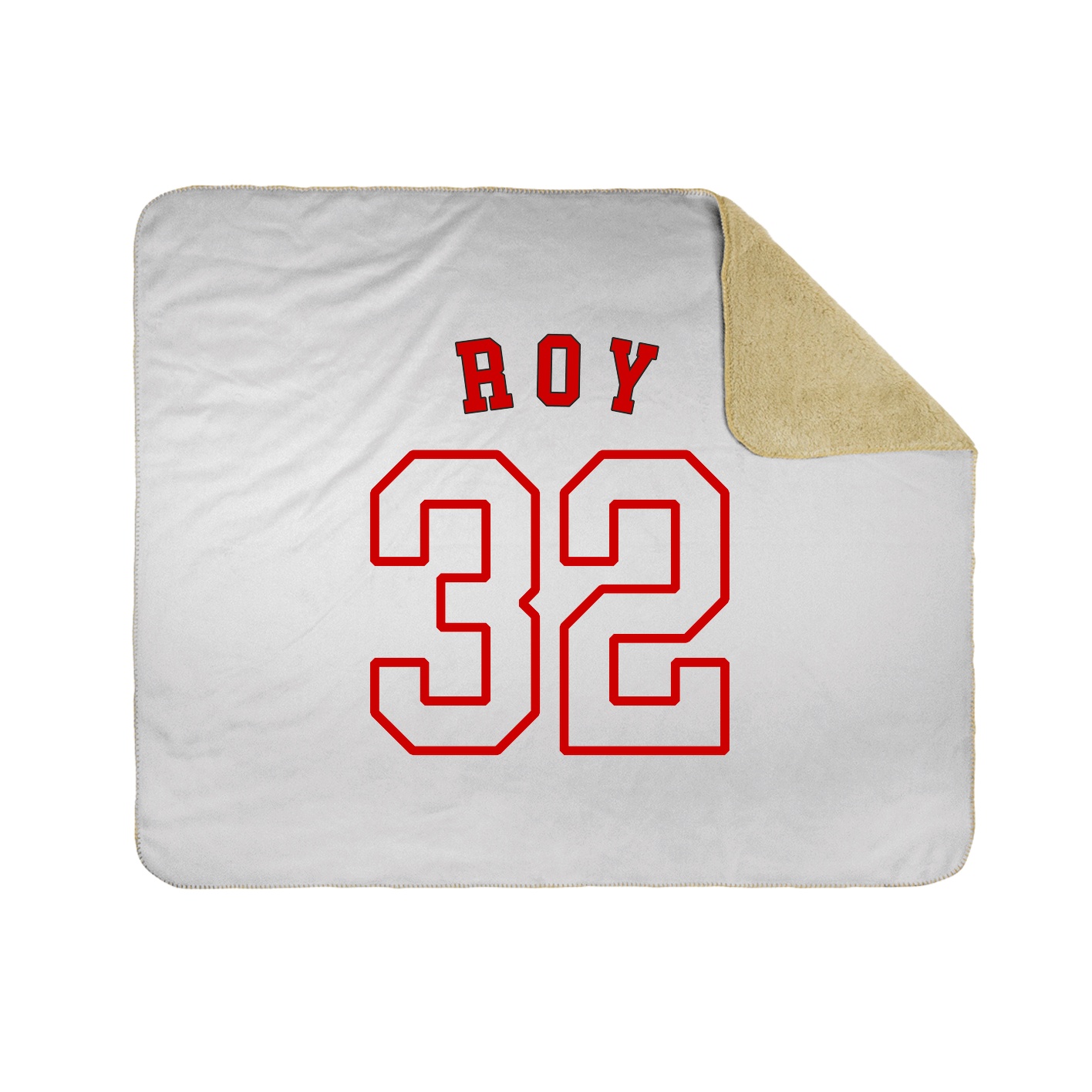 Throw Blanket — Shirsey Arch in White