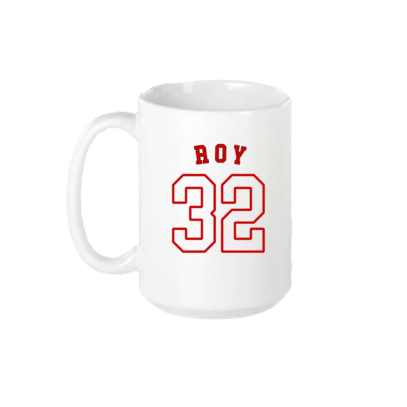 15oz Coffee Mug — Shirsey Arch in White