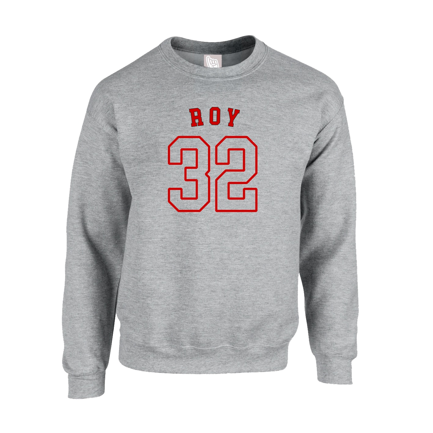 Fleece Crew — Shirsey Arch in Grey