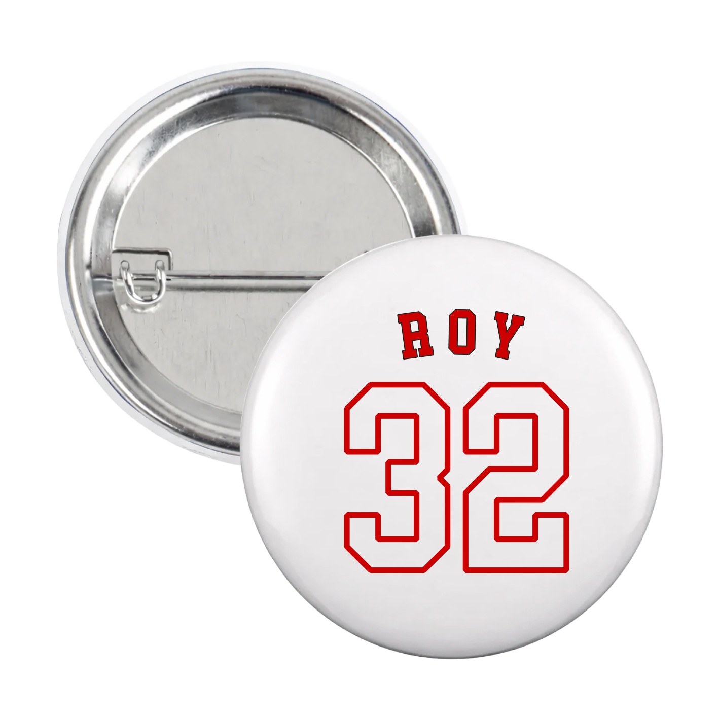 Game Day Button — Shirsey Arch in White