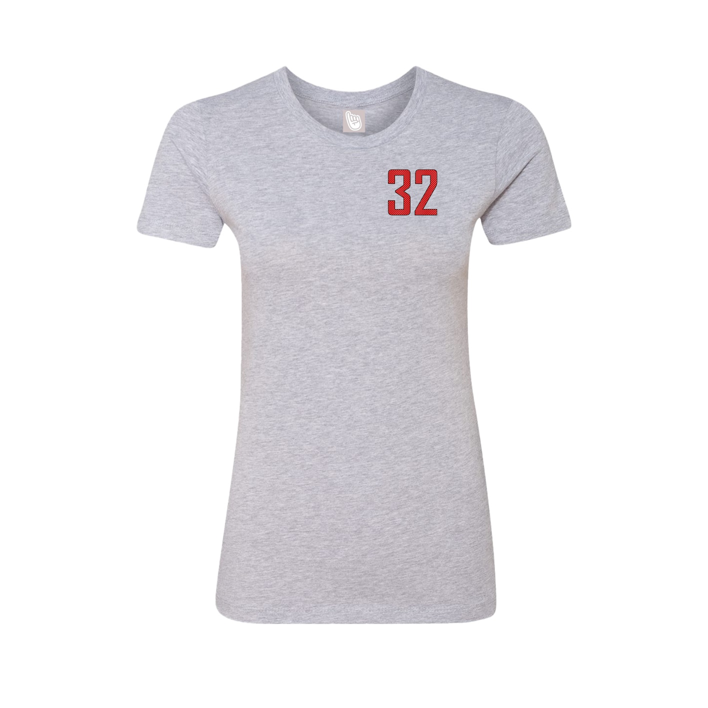Womens Tee — Front Shirsy in Grey