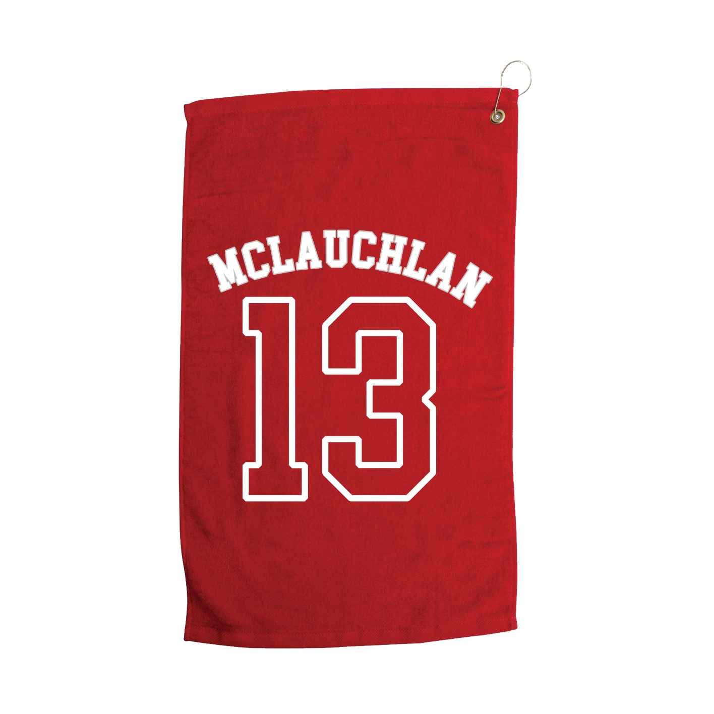 Golf Towel — Shirsey Arch in Red