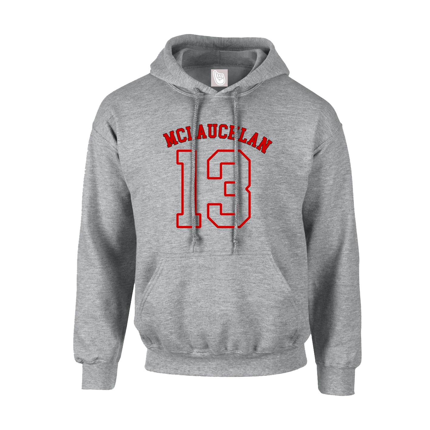 Youth Hoodie — Shirsey Arch in Grey