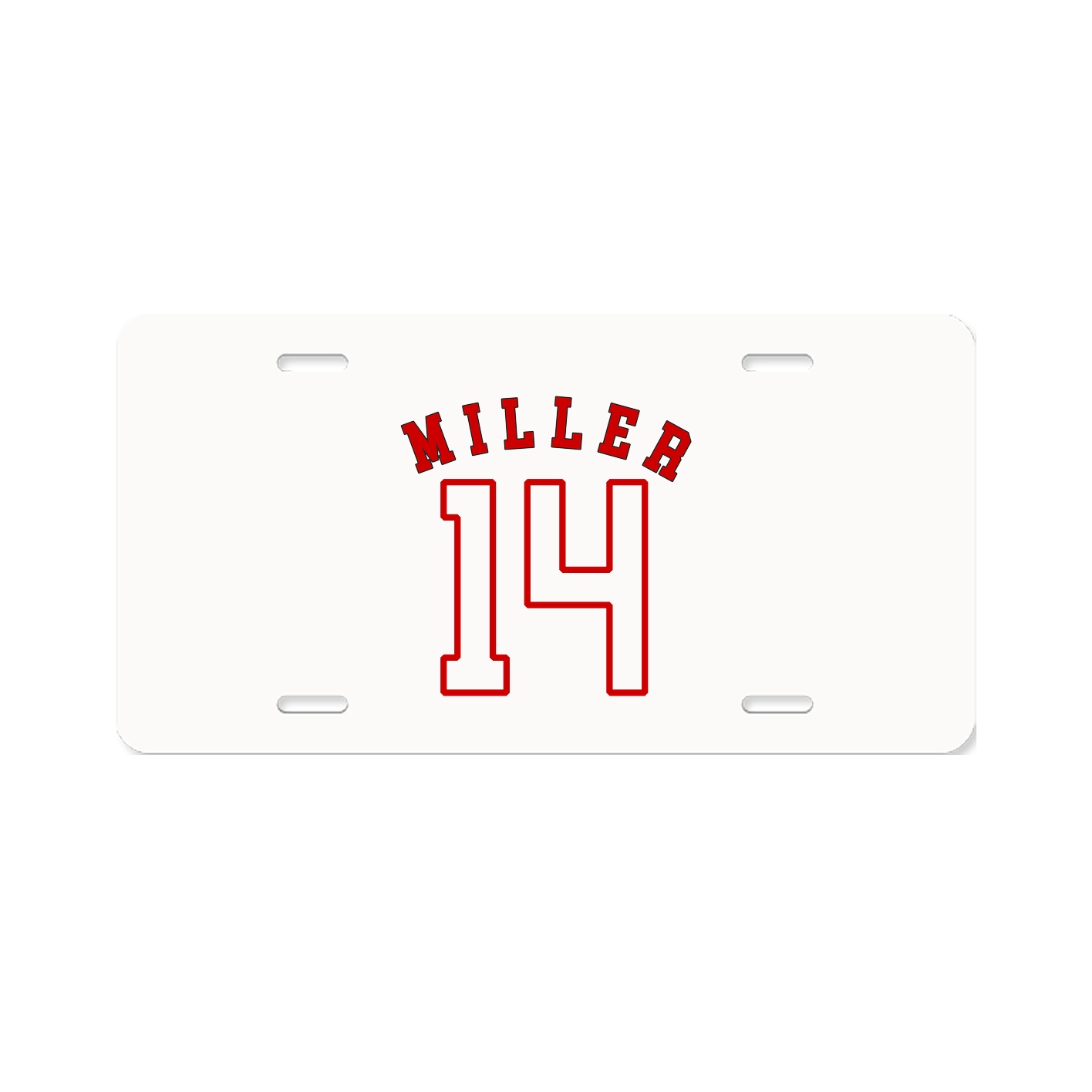 License Plate — Shirsey Arch in Classic