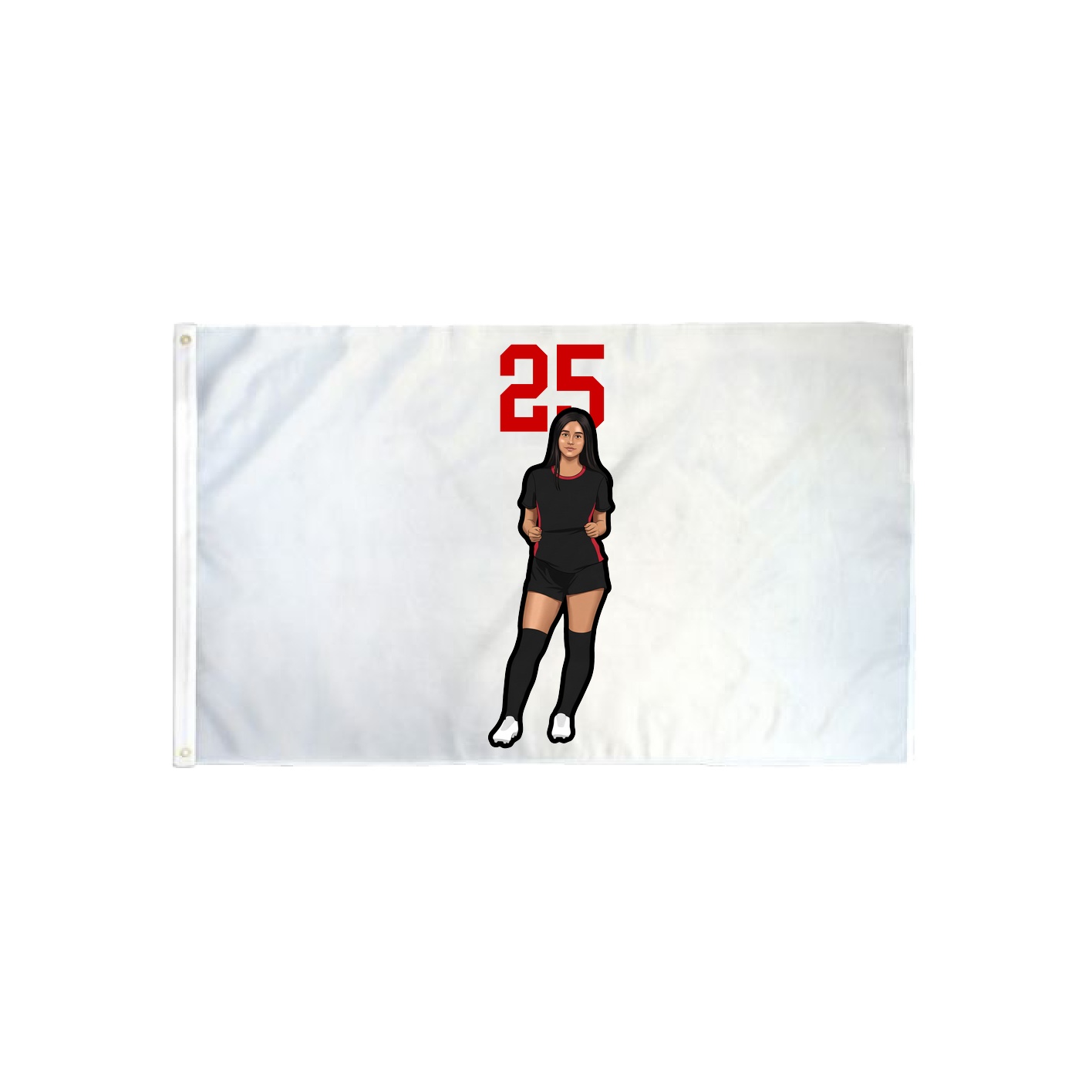 3x5 Flag — Number Top in Classic