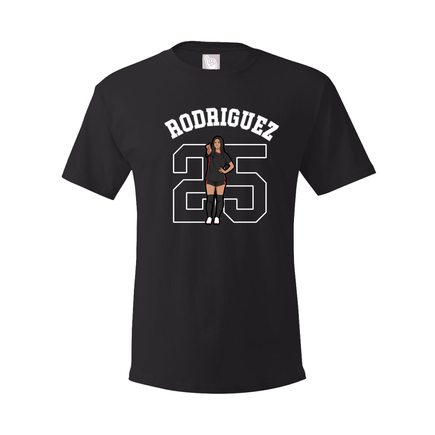 Youth Tee — Shirsey Arch in Black